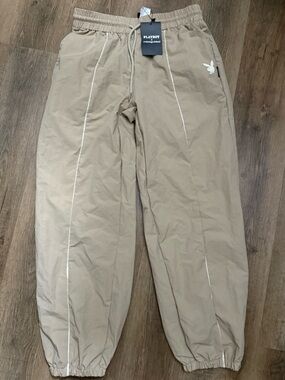 NWT Playboy Parachute Joggers